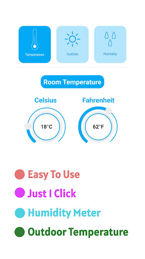 Android application Room Temperature Meter Pro screenshort