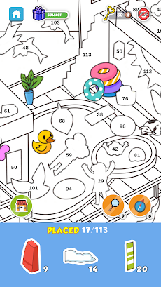 Sticker Puzzle:Color by Numberのおすすめ画像1