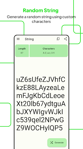 Android application Randomizer screenshort