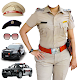 Women police suit photo editor Download on Windows