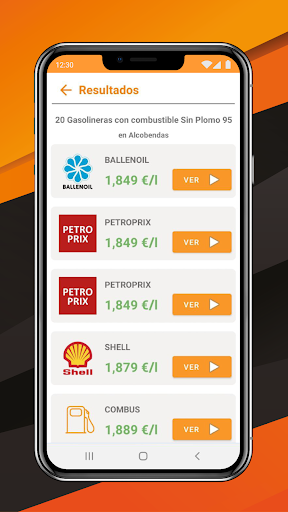 Gasolineras Cercanas screenshot