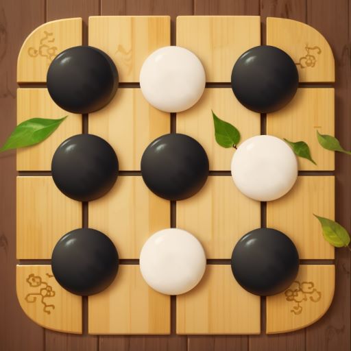 五子棋-线上对战、单机挑战、残局闯关，经典五子连珠游戏 logo