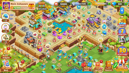 Boom Merge : Build Animal City screenshots 6