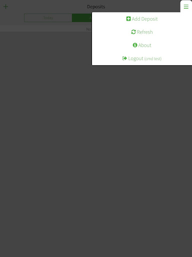 Screenshot of Regions Quick Deposit Mobile