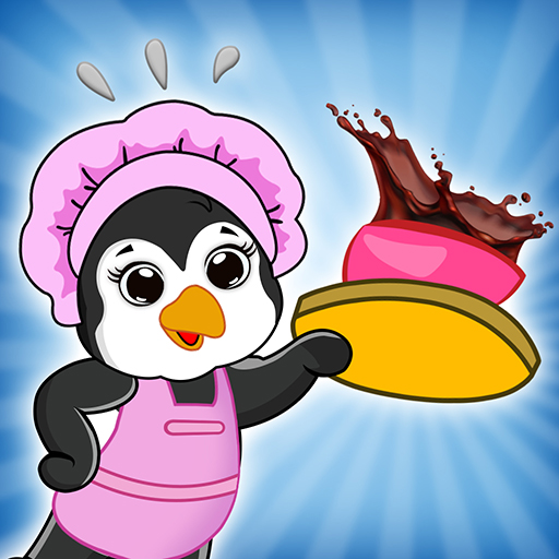 Penguin Diner Dash:Restaurant Story Free Download