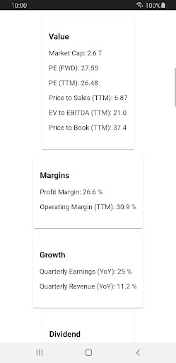 Speed Insights Screen 2