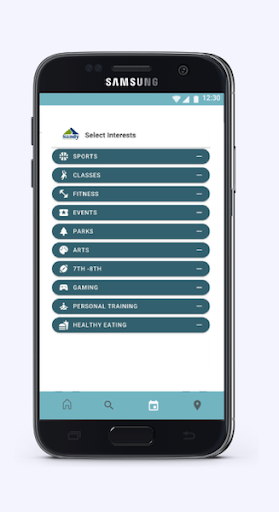 Sandy City Parks & Recreation Screen 2