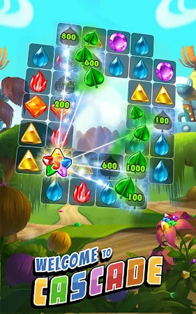 Game screenshot Cascade: Gem & Jewel Adventure mod apk