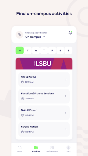YouPlus Universities Screen 3