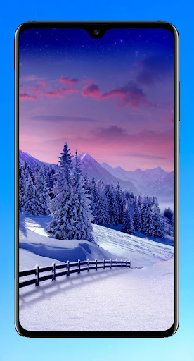 Android application Winter Wallpaper 4K screenshort