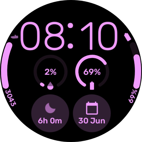 InfoGrid - Wear OS Watchface screenshot 5