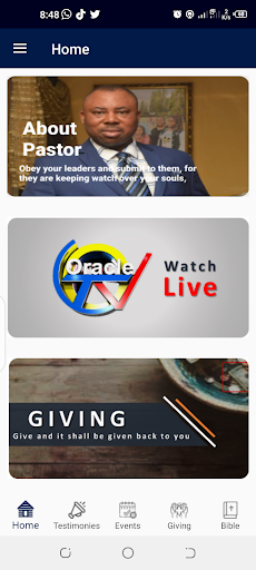 Oracle TV Screen 2