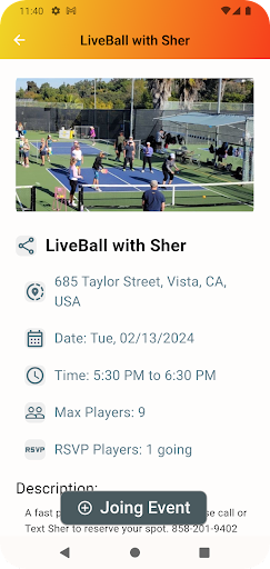 Pickleball Time: Schedule&Play 1
