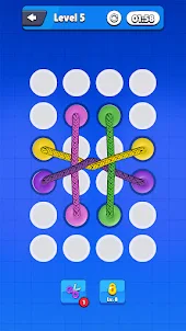 Happy Tangle 3D-rope lock game
