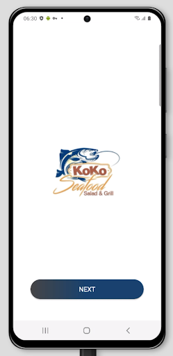 Android application Koko Seafood Salad & Grill screenshort