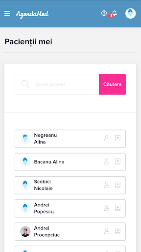 AgendaMed Pro pentru medici Screen 2