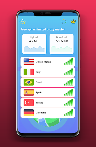 Free vpn unlimited proxy master screenshot 3