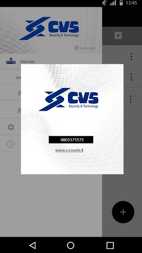 Android application CVS CAM EasyView screenshort
