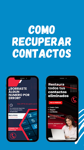 Android application Como Recuperar Contactos screenshort