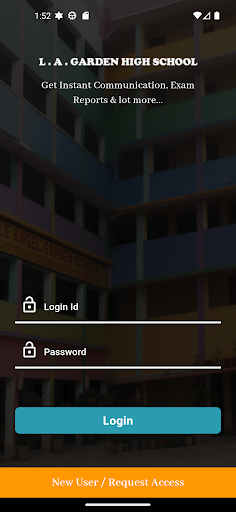 Android application L . A . Garden High School screenshort