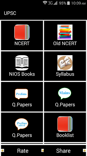 Android application UPSC IAS Preparation 2023 screenshort