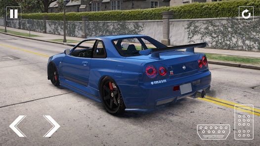 Captura 9 Simulator Driving Skyline R34 android