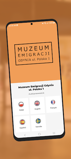 Android application Muzeum Emigracji Gdynia screenshort