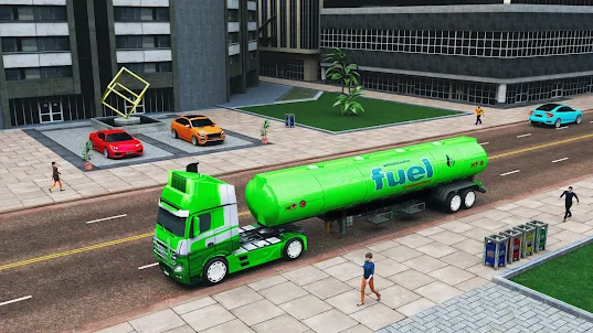Oil Tanker: Truck game sim 3d
