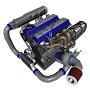 Car Engine & Jet Turbine