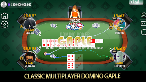 Android application Domino Poker QiuQiu Gaple screenshort