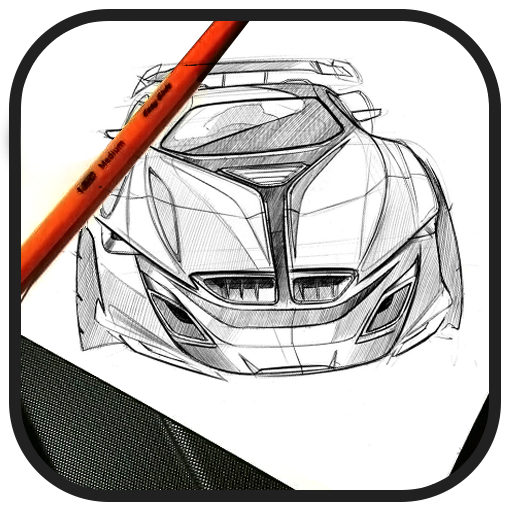 Car Sketch Drawing