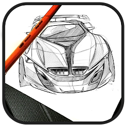 Icon image Car Sketch Drawing