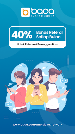 Android application BACA SUARA MERDEKA screenshort