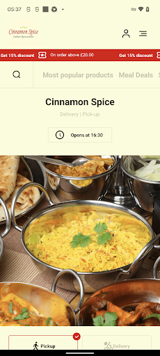 Android application Cinnamon Spice TN37 screenshort