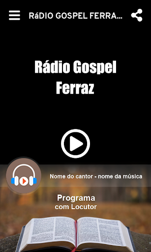 Rádio Gospel Ferraz Screen 2