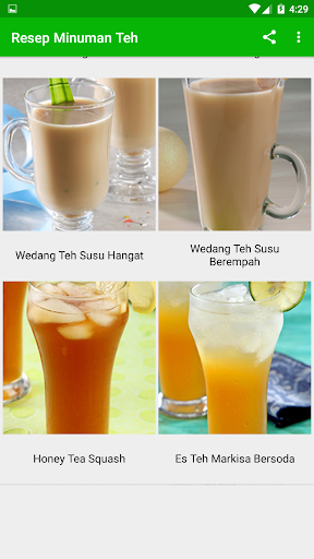 Resep Minuman Teh