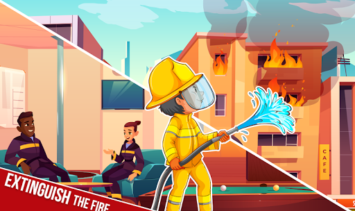 Pretend Play My Firestation Town  : Rescue Fireman screenshots 15