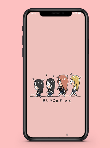 Blackpink Cartoon Wallpaper HD