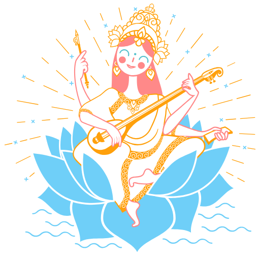 Maa Saraswati Classes logo