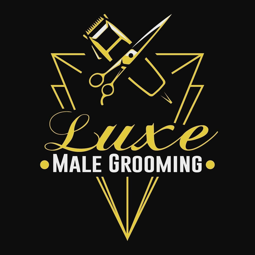 Luxe Male Grooming logo