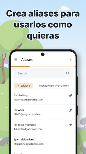 Vista previa de la aplicación
