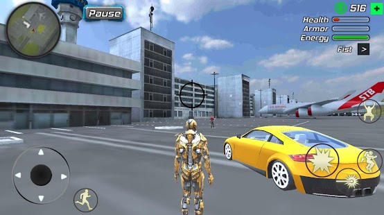 Super Crime Iron Hero Robot Screenshot