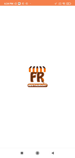 Android application Foodrav Restaurant screenshort