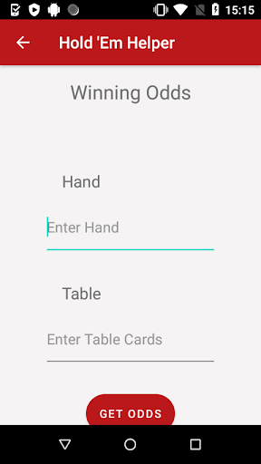 Hold em Helper Screen 3