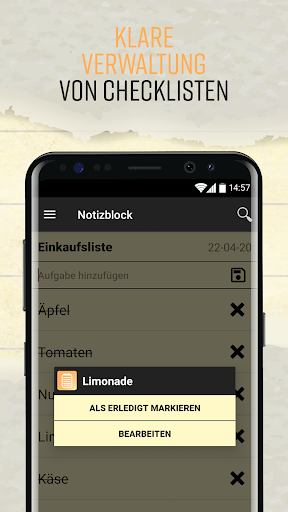 Notizblock - Mit Checklisten screenshot 6