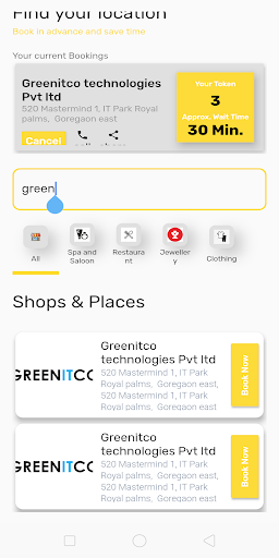 Live token Screen 2