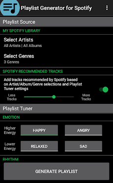 Playlist Generator for Spotifyのおすすめ画像1