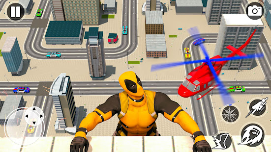 Rope Hero City Spider Games 1.43 screenshots 4