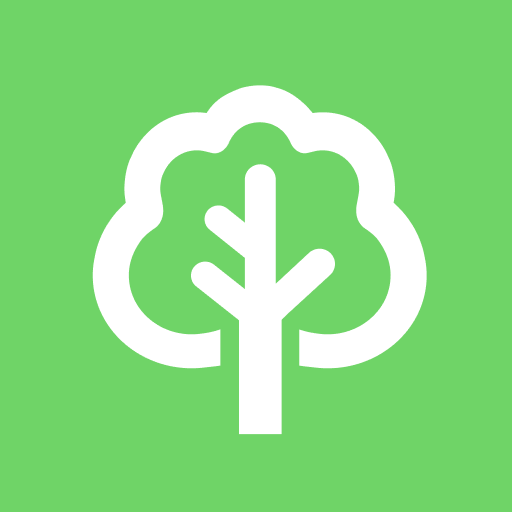 Zelená mapa logo