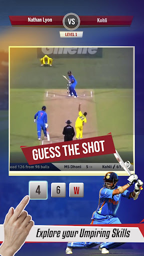 Android application Cricket Games - Guess Game screenshort